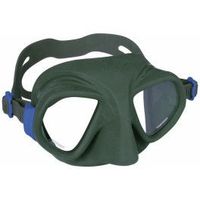 mares mask x-tream plastic box green azul