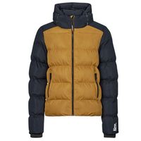 superdry abrigo de plumas hooded color block para hombre