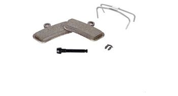 Par de plaquitas sram organicas   acero  potencia  trail   guide   g2