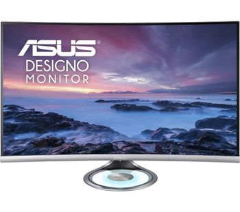 Designo MX32VQ Quad HD 31.5? Curved VA Monitor - Black & Grey, Black