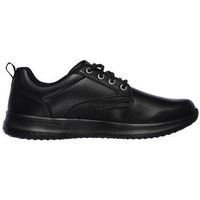 skechers deportivas moda 65693-bbk para hombre