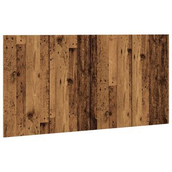 Cabecero De Cama Madera De Ingeniería Envejecida 160x1,5x80 Cm Vidaxl