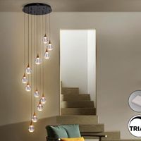 lampara de techo led corina 72w