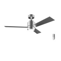 cecotec energysilence aero 4850 style ventilador de techo con luz 30w acero inoxidable
