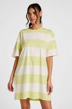 Hunkemöller Camisón de cuello redondo Verde