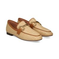 bibi lou mocasines mujer - beige talla 39