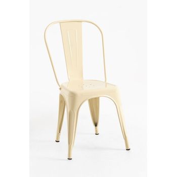Pack 2 Sillas Torix De Acero Reforzado 86*36*36 Cm - Beige