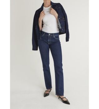 Pepe Jeans para mujer. PL20458985CB Jeans Slim Grace azul (29/30), Casual, Algodón, Denim