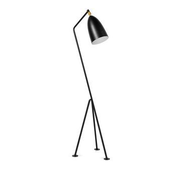 Lámpara De Pie Diseño Tripode - Lámpara De Salón - Hopper  Negro