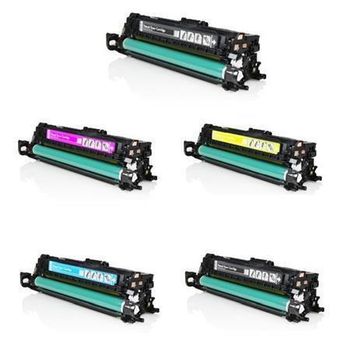 Compatible Multipack Canon i-SENSYS LBP-7750cdn Printer Toner Cartridges (5 Pack) -2644B002AA