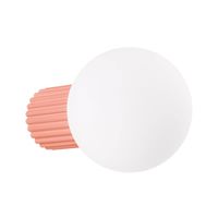 aplique de pared mido rosa