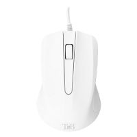 raton tnb shark con cable usb 1000 dpi blanco