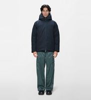 rains para hombre 24720 chaqueta sarna puffer marino m casual impermeable