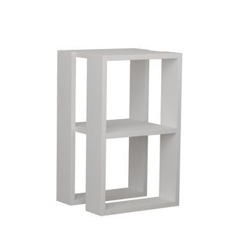 Mesita De Noche Blanca H55 Cm - Lorrie