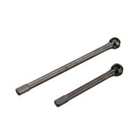 2pcs hb toys rtr r100123 110 rc car parts front universal drive shafts vehicles models accessories 08045