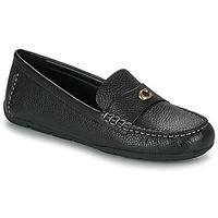 coach mocasines sculpted c leather driver para mujer