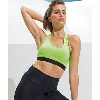 Tridri Sujetador deportivo Performance para mujer