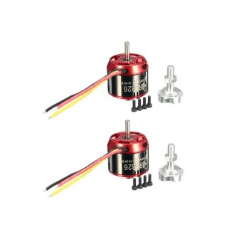 2 PCS Racerstar BR2826 1290KV 2-4S Motor sin escobillas para modelos RC