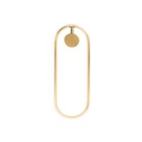 lampara de pared can-13557 oro metal 17x 48x 10 cm