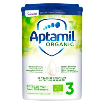 Aptamil Organic 3 Toddler Milk Formula Powder 1-2 Years