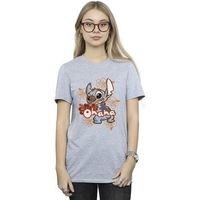 disney camiseta ohana para mujer