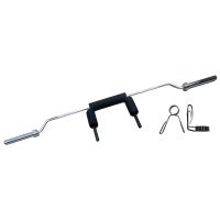 ozio fitness barra safety squat bar 220 cm 20 kg sentadillas musculacion