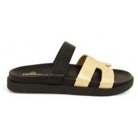yokono sandalias morena 125 combi negro oro para mujer