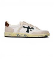 premiata para mujer bsktclad zapatillas de piel bsktclad blanco 41 plano cordones casual