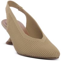 miss elastic zapatos de tacon camel para mujer