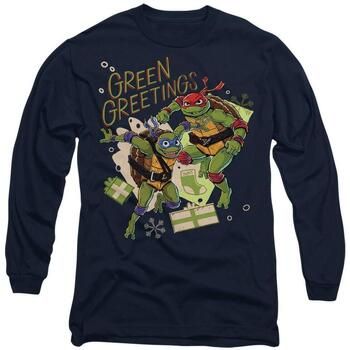 Dessins Animés Camiseta manga larga Christmas Greetings para mujer
