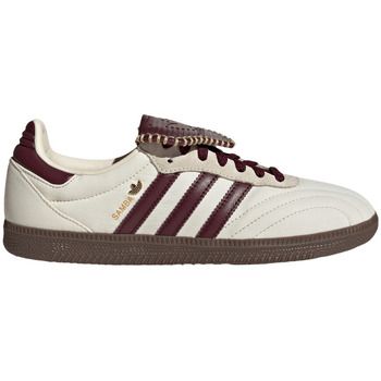 adidas Deportivas Moda Samba LT Cream White Maroon (Women's) para mujer
