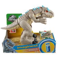 imaginext jurassic world indominus rex dinosaurio de juguete 3 anos