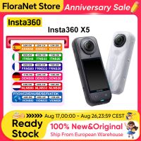 camara de accion insta360 x5 resistente al agua 8k 360    lentes para camaras de accion 8k 30fps 360    protector de viento para camara de accion video x5 185 minutos de duracion