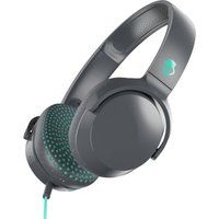 skullcandy riff s5pxy-l637 headphones - grey  miami blue grey