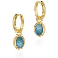 jorge revilla pendientes pendientes de aro zen birthstones para mujer