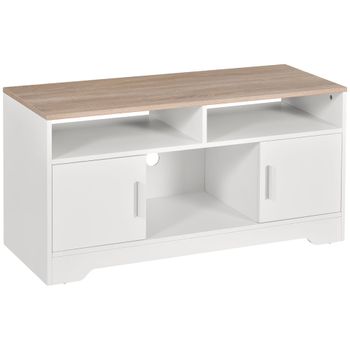 Armario para tv 105x40x52 cm blanco