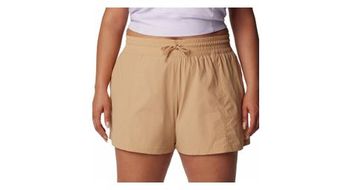 Pantalon corto columbia cargo boundless trek active beige  mujer
