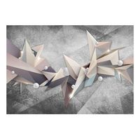 papel pintado 3d - geometrical constellation 400x280 cm