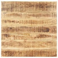 superficie de mesa madera maciza de mango 25-27 mm 60x60 cm vidaxl