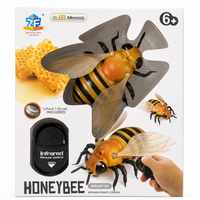 abeja teledirigida rc para ninos juguete insecto con alas y control remoto infrarrojo movimiento realista juguete divertido 6 anosrpapanoeltoys