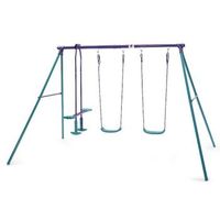 columpio metalico triple jupiter