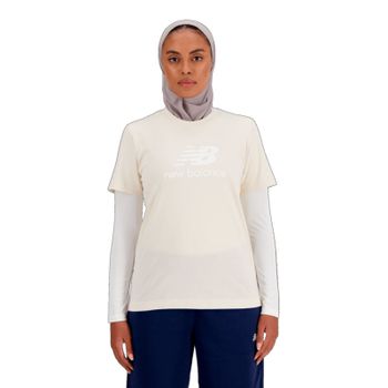 New Balance Camiseta Blanca WT41502-LIN