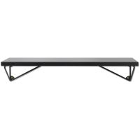 maze interior pythagoras xs shelf  brackets - black