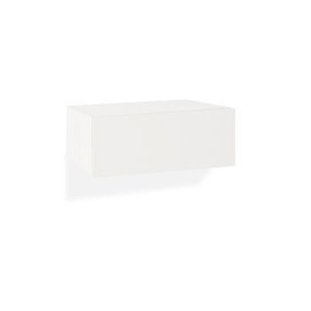 Mesita Ingrid Blanca - Hecha A Mano En España - Madera Natural