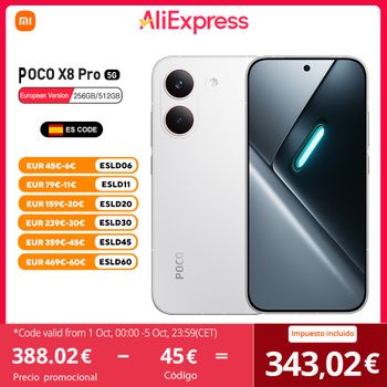 POCO X8 Pro 5G Versión Europea 256GB/512GB 6.59
