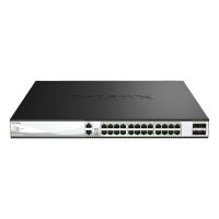 switch gestionado d-link dxs-3130-28p 24x10g poe 4x25g sfp28 apilable l3 capa avanzada