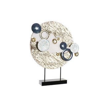 Decoracion Metal 52x8,3x61 Solar Dorado