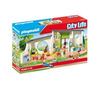 playmobil - city life guarderia arcoiris 4 anos