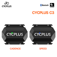 cycplus-ordenador para bicicleta con sensor dual de velocidad de cadencia velocimetro ant  bluetooth resistente al agua gps accesorios para ciclismo