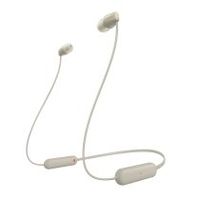 sony wi-c100 auriculares inalambrico dentro de oado llamadasmasica bluetooth beige